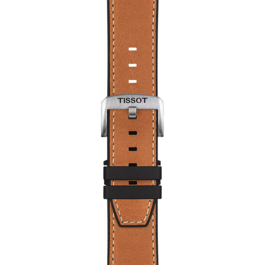 Tissot Official Brown Leather Strap Lugs 23 mm 2