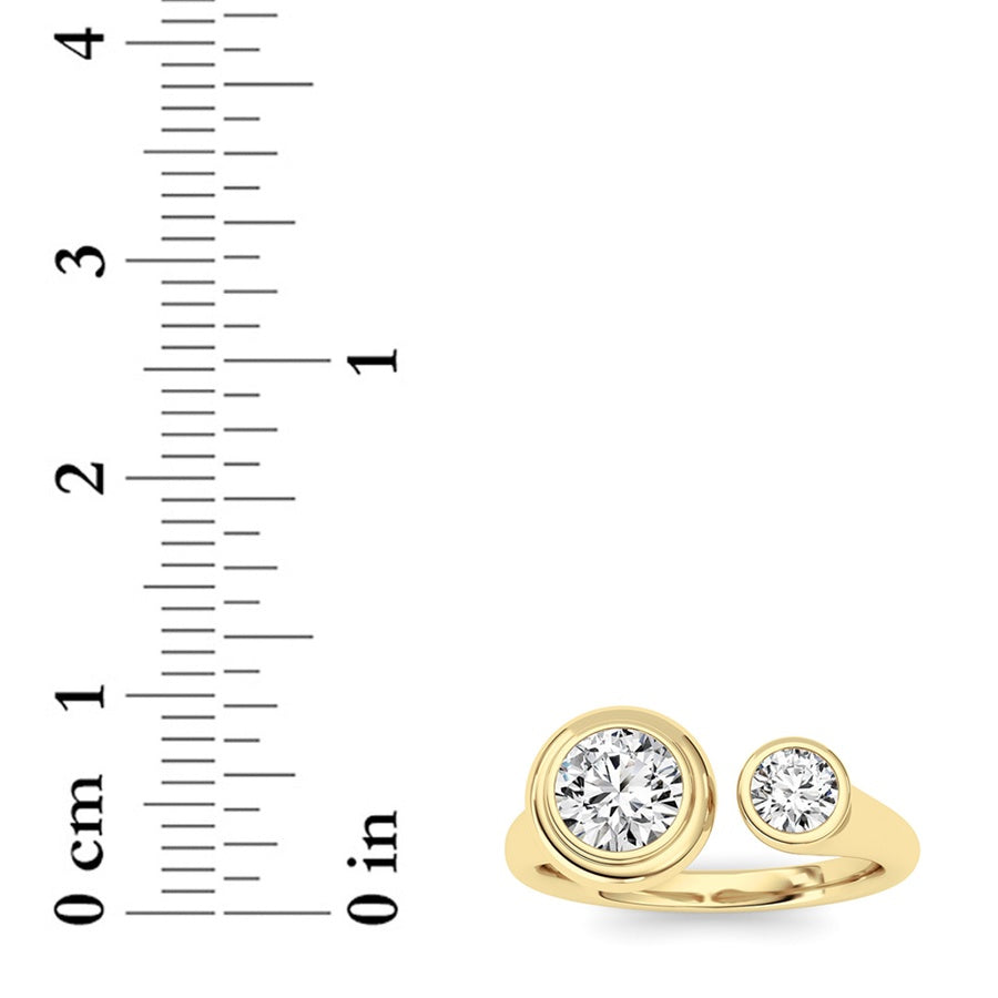 1CT Round Cut Diamond Ring