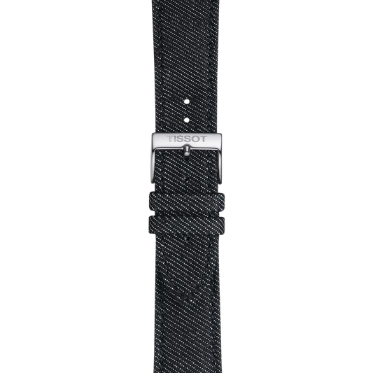Tissot Official Blue Textile Strap Lugs 22 mm 2