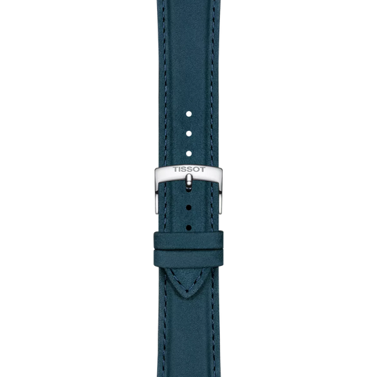 Tissot Official Blue Leather Strap Lugs 21 mm 2