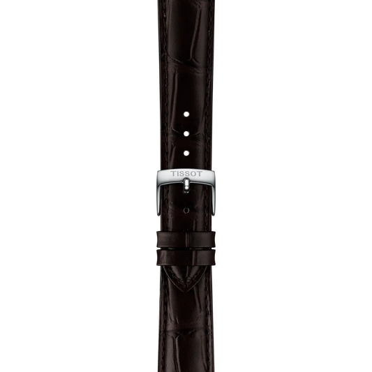 Tissot Official Brown Leather Strap Lugs 18mm 2