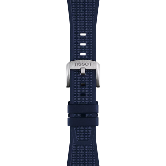 Tissot Official Blue PRX 40mm Rubber Strap 2
