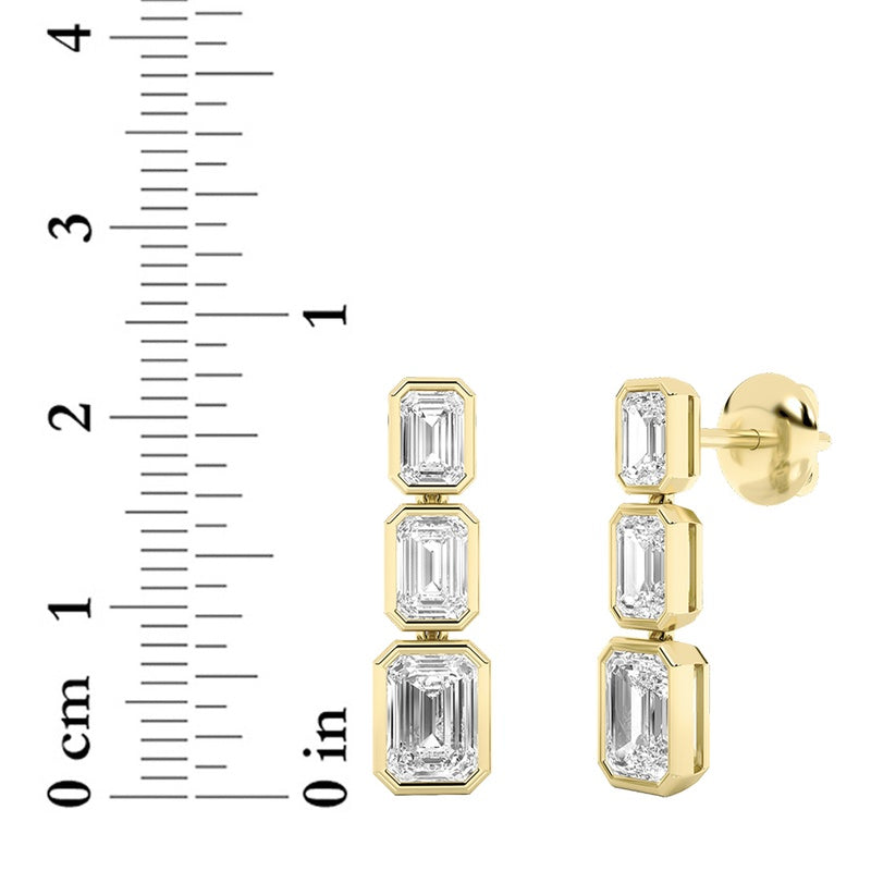 14K White Gold Earring KJ01944E.EM-5-21F