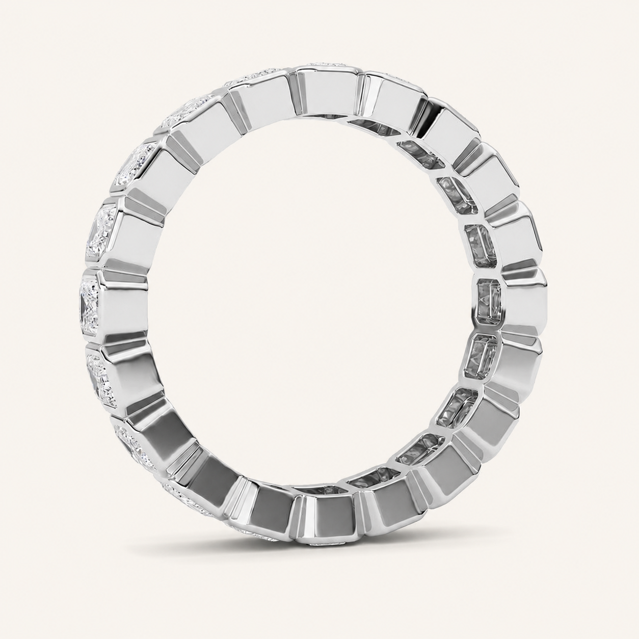2.75CT Emerald Cut Diamond Ring