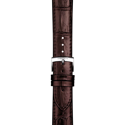 Tissot Official Brown Leather Strap Lugs 20 mm 2