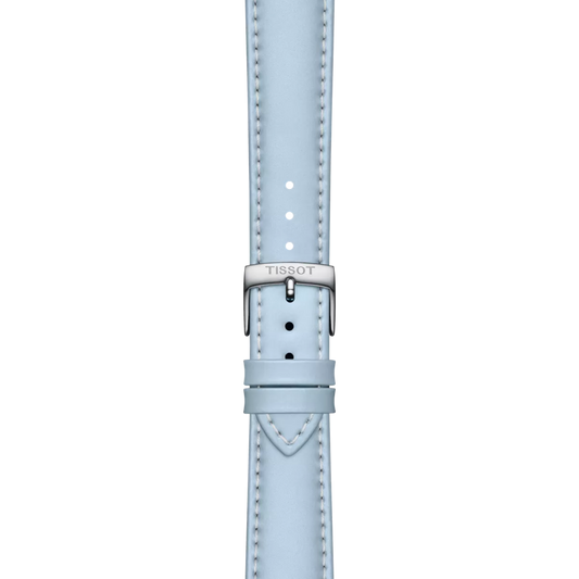 Tissot Official Blue Leather Strap Lugs 18 mm 2