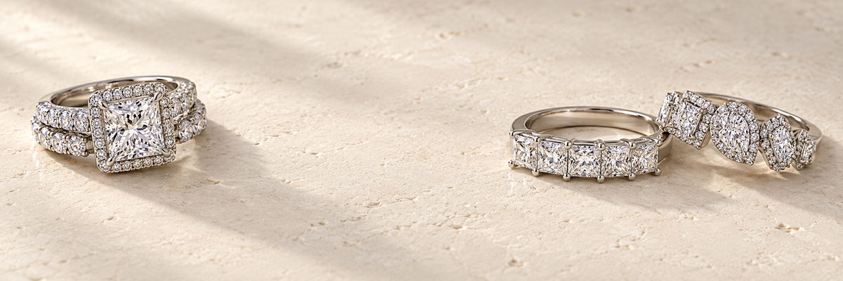 Cluster Engagement Rings