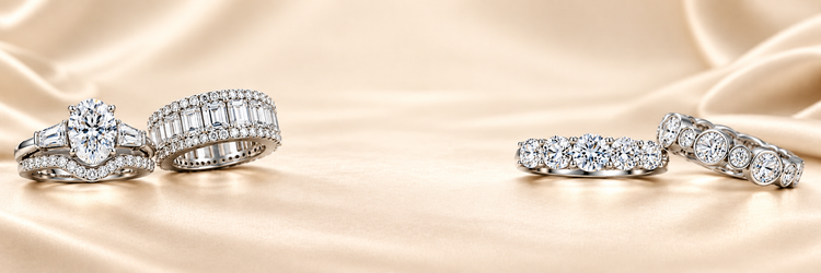 Side Stone Engagement Rings