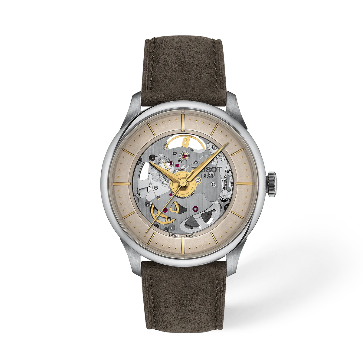 Tissot Chemin Des Tourelles Skeleton 39mm 1