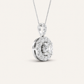0.50CT Round Cut Lab Grown Diamond Pendant Necklace