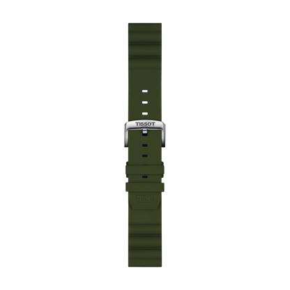 Tissot Official Khaki Silicone Strap Lugs 22 mm 1