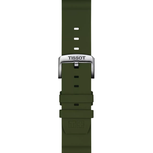 Tissot Official Khaki Silicone Strap Lugs 22 mm 2