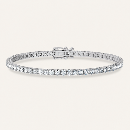 4.98CT Round Cut Lab Grown Diamond Tennis Bracelet