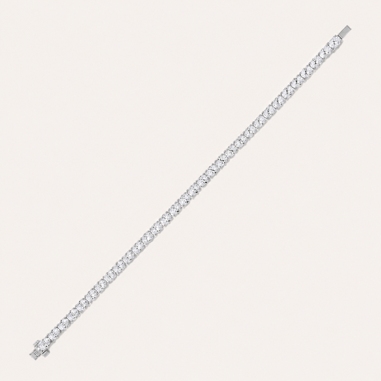 10.5CT Oval Cut Lab Grown Diamond East & West Tennis Bracelet