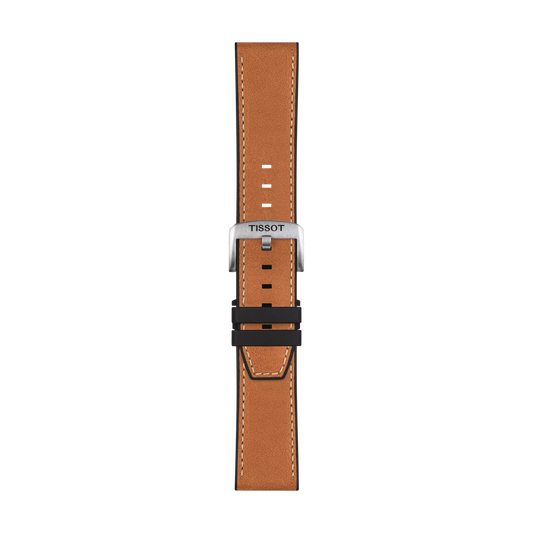 Tissot Official Brown Leather Strap Lugs 23 mm 1