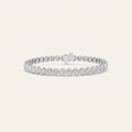 5CT Round Cut Lab Grown Diamond Tennis Bracelet