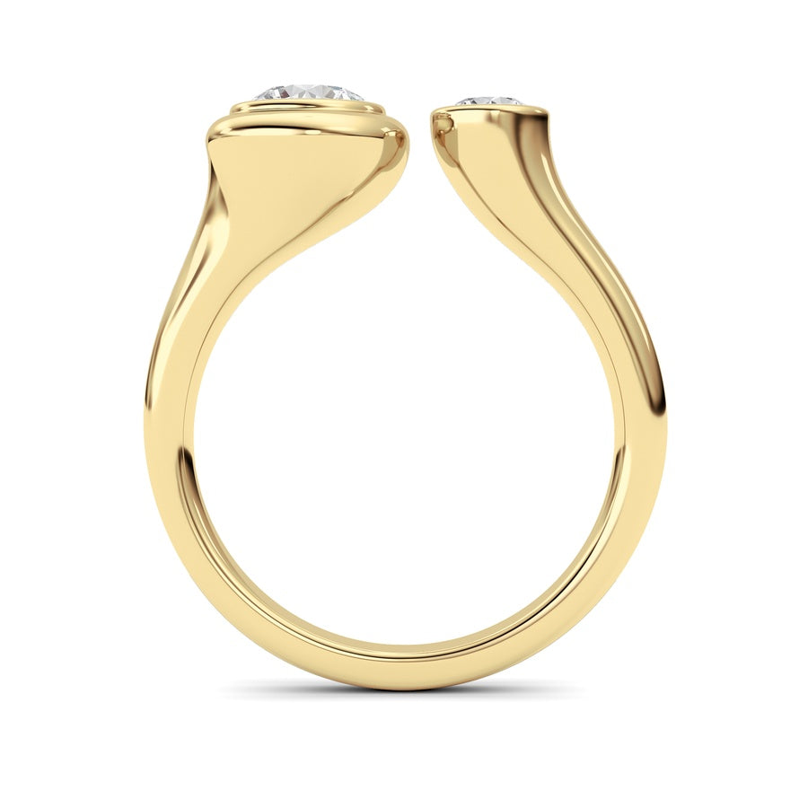 1CT Round Cut Diamond Ring