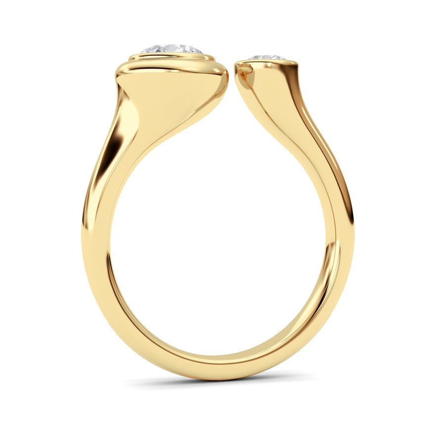 1CT Round Cut Diamond Ring