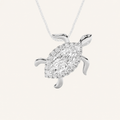 2CT Marquise Cut Lab Grown Diamond Pendant Necklace