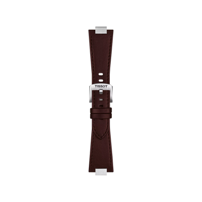 Tissot Official Brown PRX 35mm Leather Strap 1