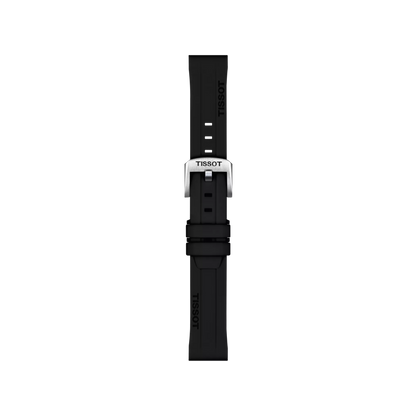 Tissot Official Black Silicone Strap Lugs 18 mm 1