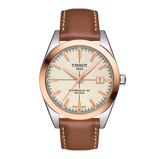 Tissot Gentleman Gold bezel 40mm 2
