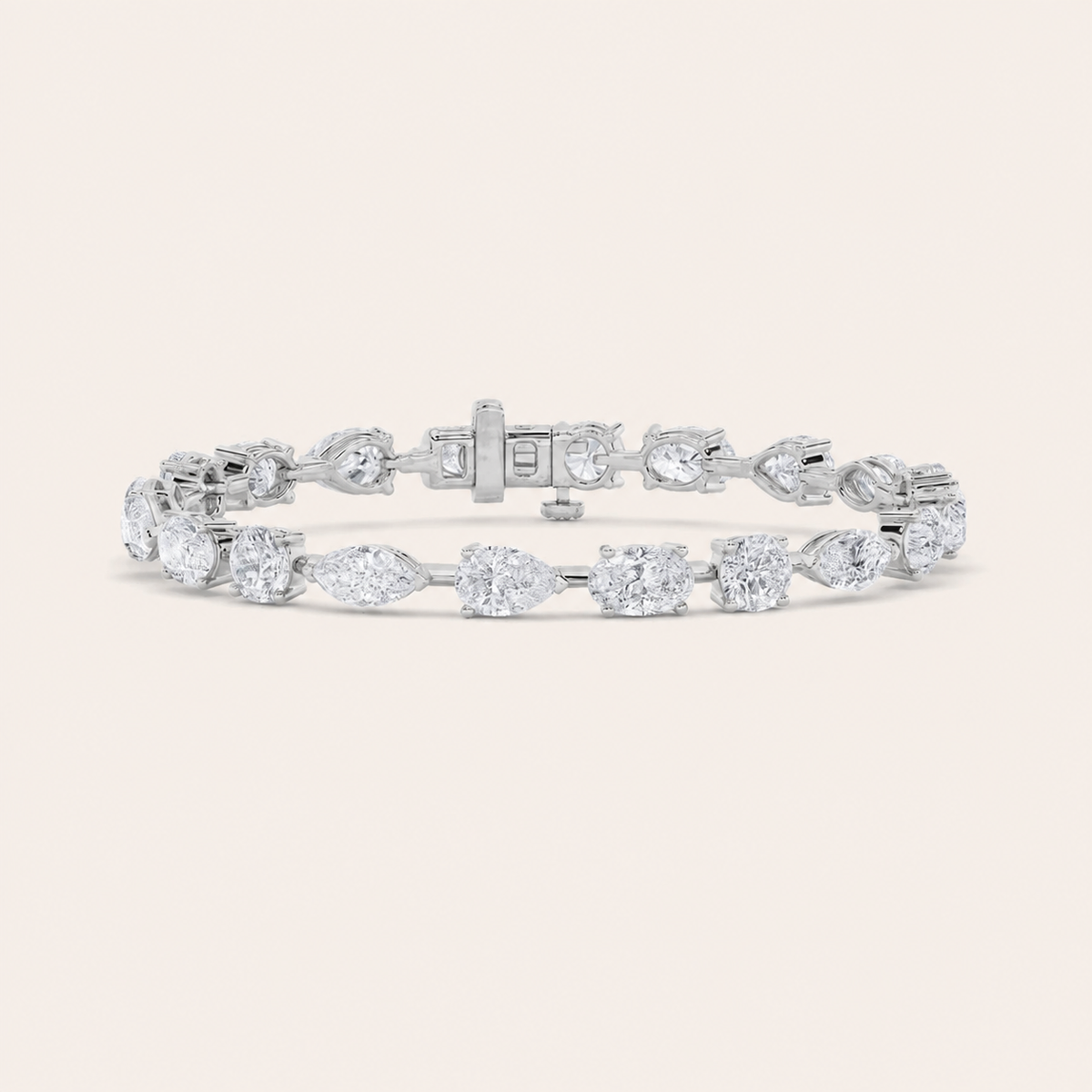 5CT Multistone Lab Grown Diamond East & West Bracelet