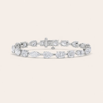 5CT Multistone Lab Grown Diamond East & West Bracelet