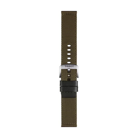 Tissot Official Khaki Fabric Strap Lugs 22 mm 1
