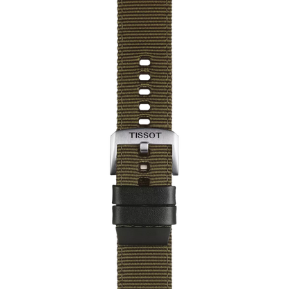 Tissot Official Khaki Fabric Strap Lugs 22 mm 2