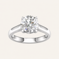 3.00CT Round Cut Lab Grown Diamond Solitaire Ring
