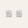 0.4CT Round Cut Lab Grown Diamond Stud Earring