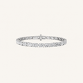 10.75CT Oval Cut Lab Grown Diamond Tennis Bracelet