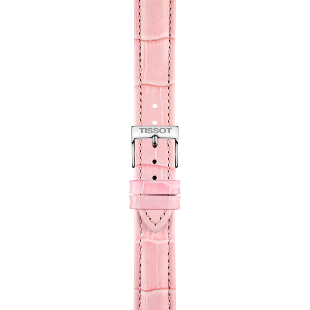 Tissot Official Pink Leather Strap Lugs 16 mm 2