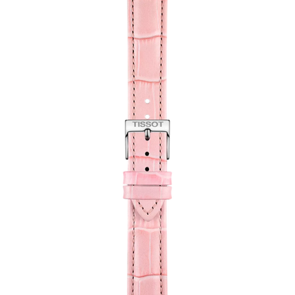 Tissot Official Pink Leather Strap Lugs 16 mm 2