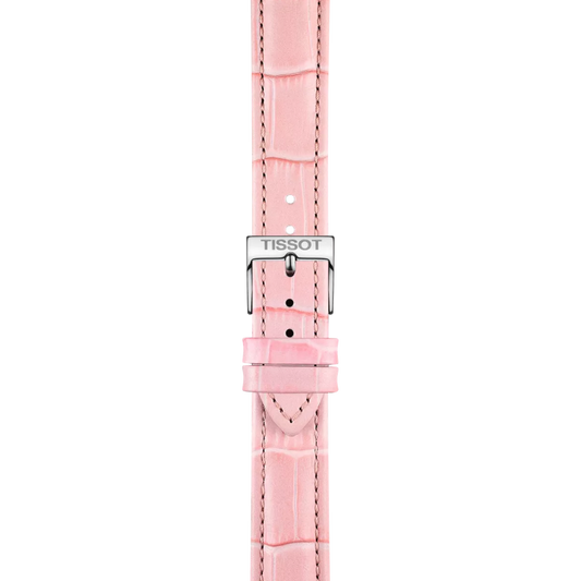Tissot Official Pink Leather Strap Lugs 16 mm 2