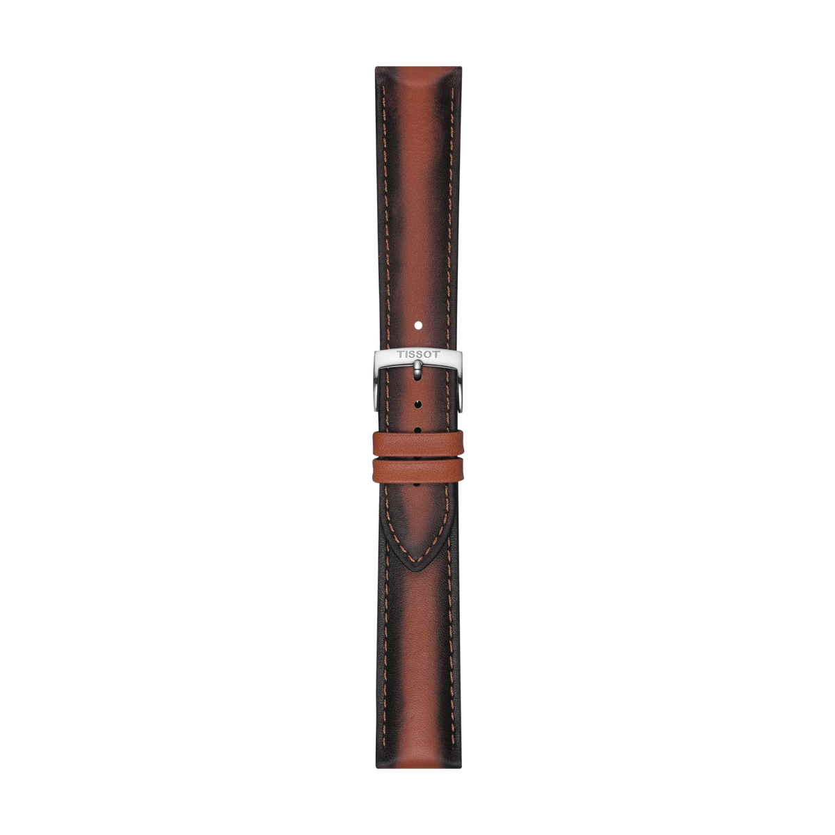 Tissot Official Brown Leather Strap Lugs 20 mm 1