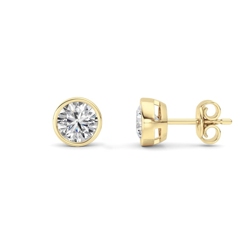 14K White Gold Earring KJ40039E.RD-2-21F