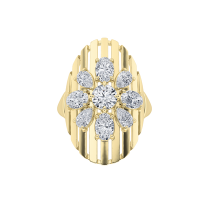 14K White Gold Ring KJ01893R.RD-2-21F