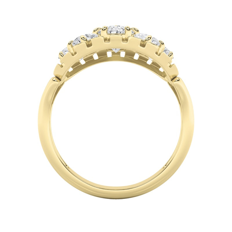 14K White Gold Ring KJ01893R.RD-2-21F
