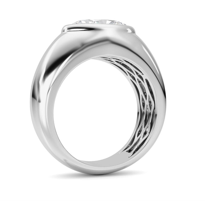 14K White Gold Ring KJ03293R.OV-3-21F