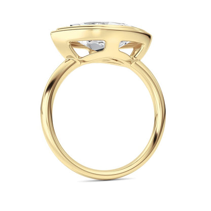 14K White Gold Ring KJ03333R.MQ-3-21F