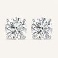 4.00CT Round Cut Lab Grown Diamond Earring