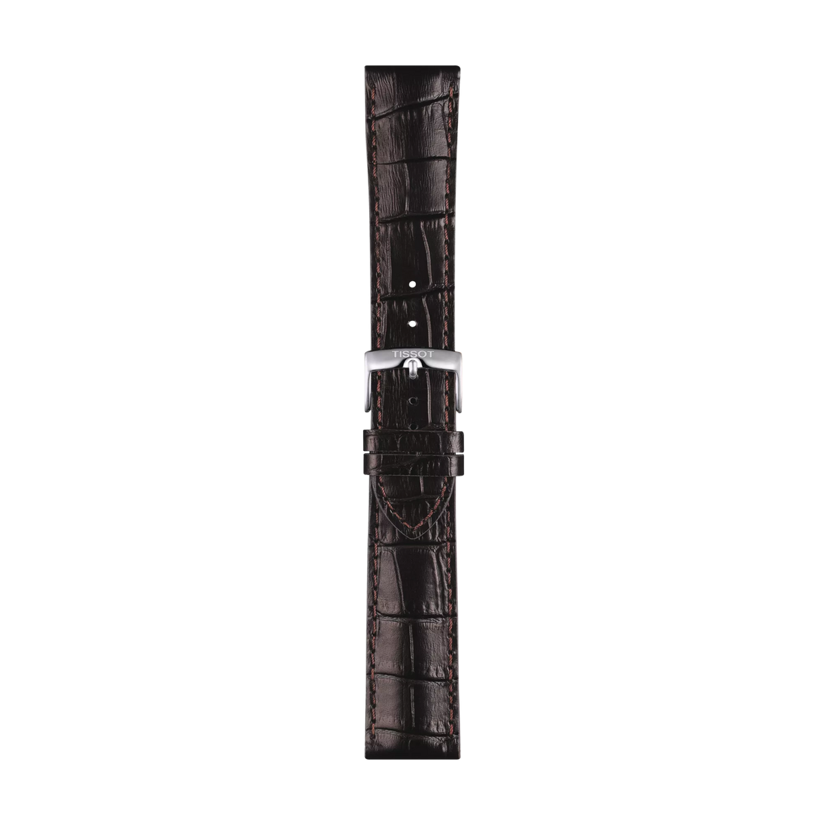 Tissot Official Brown Leather Strap Lugs 22 mm 1