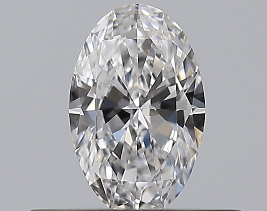 0.29CT OVAL VVS1 D WH