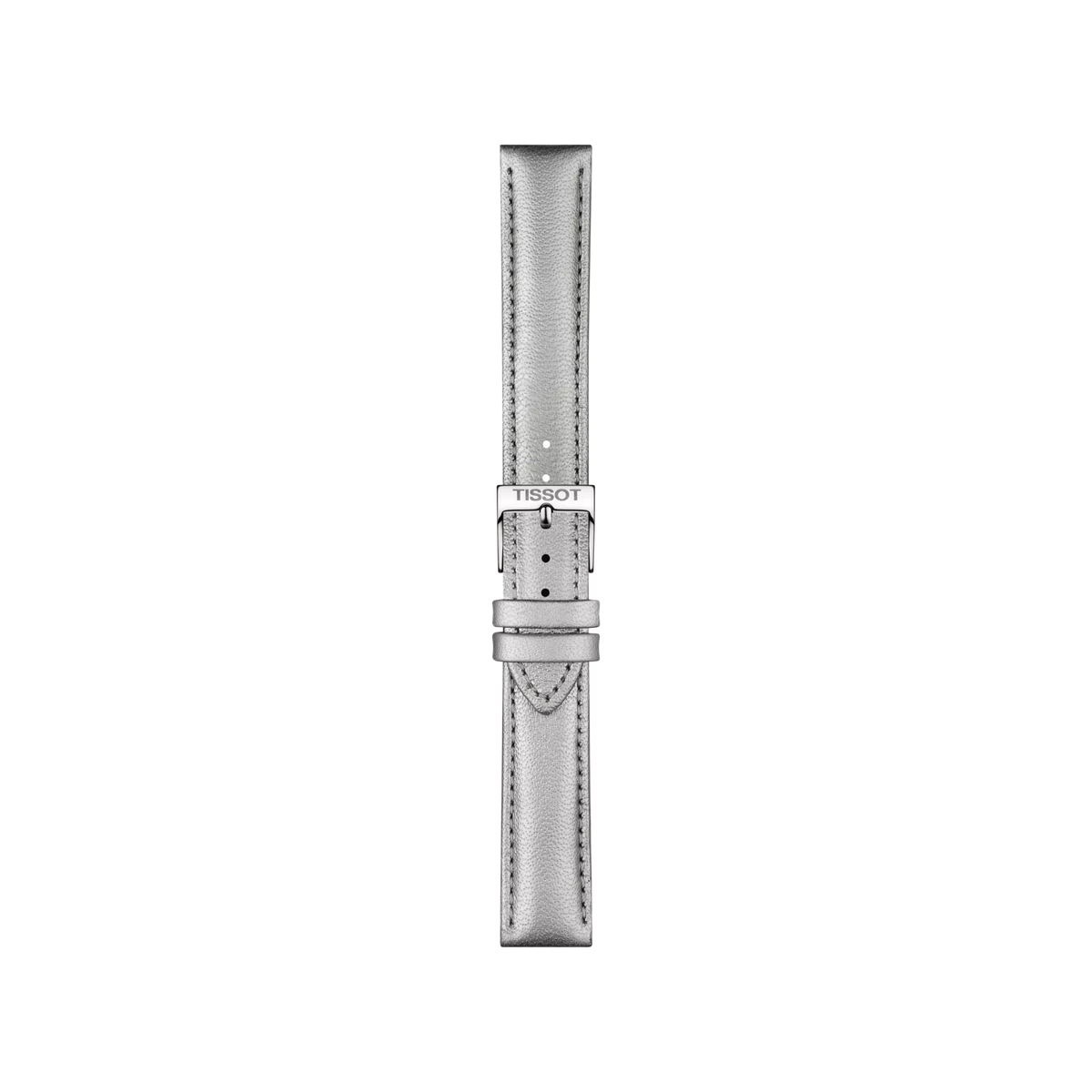 Tissot Official Grey Leather Strap Lugs 16 mm 1