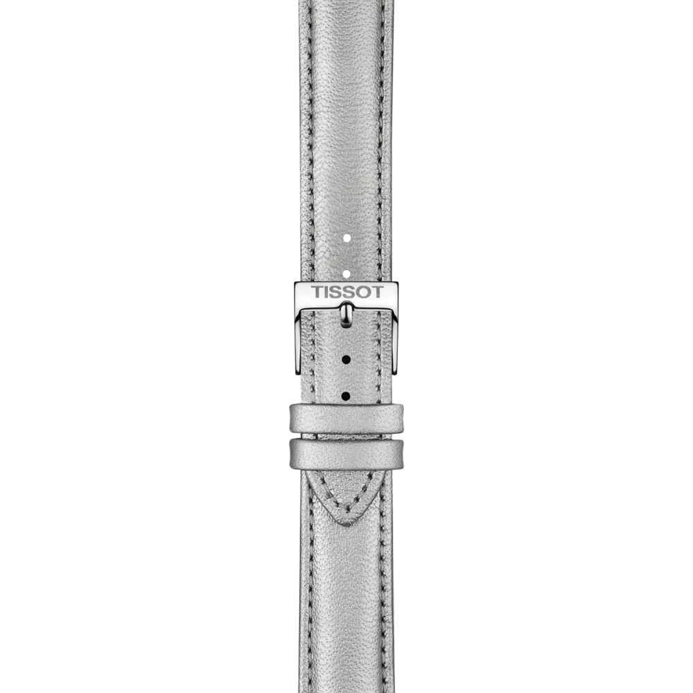 Tissot Official Grey Leather Strap Lugs 16 mm 2