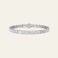 10.5CT Oval Cut Lab Grown Diamond East & West Tennis Bracelet