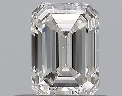 0.38CT EMERALD VS2 F WH