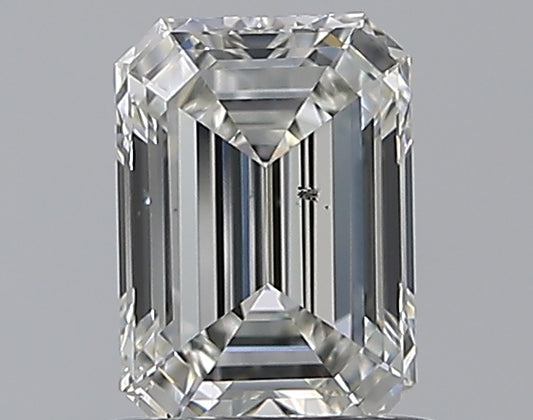0.80CT EMERALD SI1 H WH
